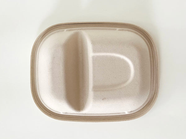 24 oz two-compartment bowl - bottom view