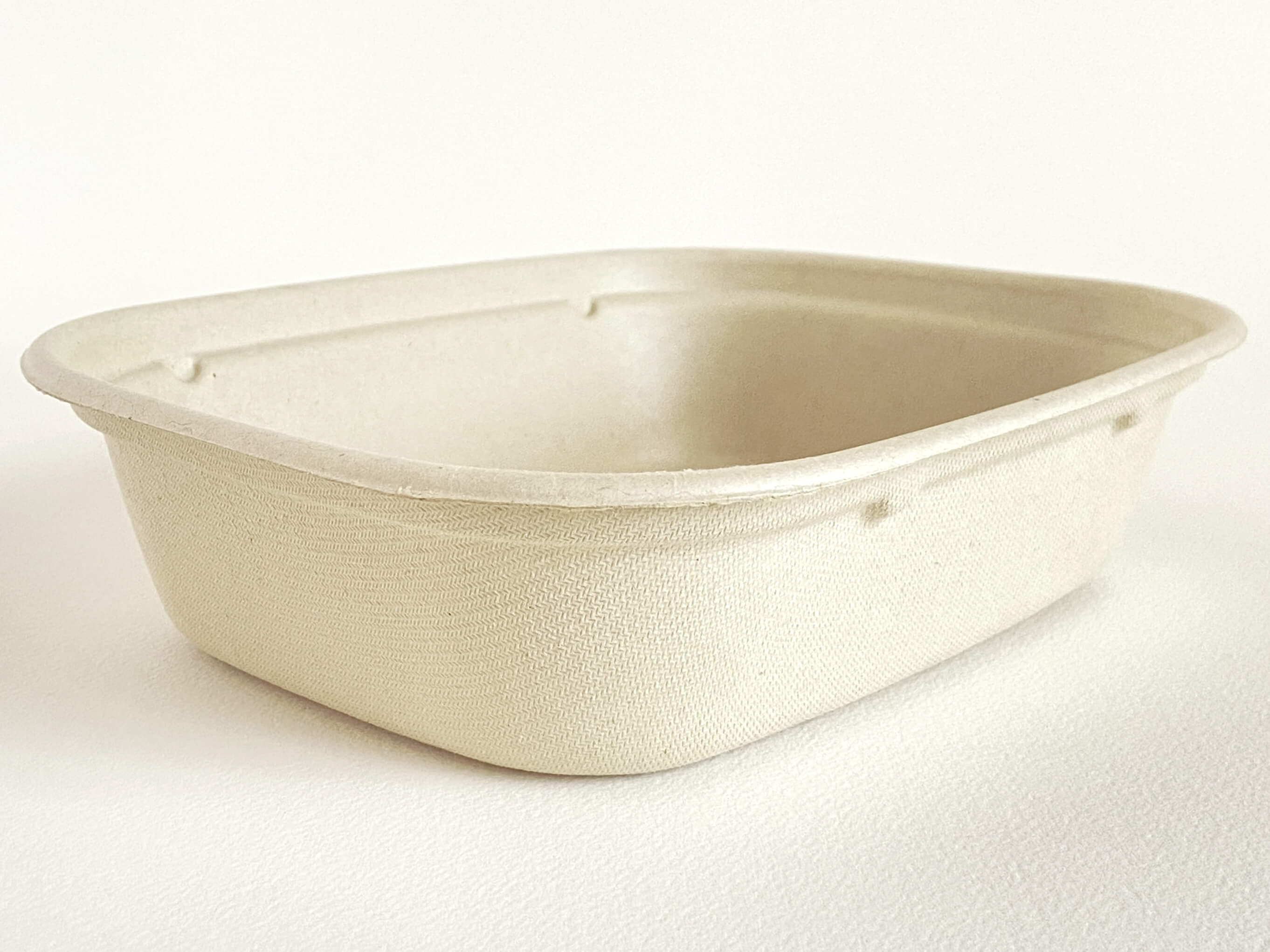 LID Fiber - 24-48 oz Fiber Square Bowls - World Centric