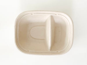 24 oz two-compartment bowl